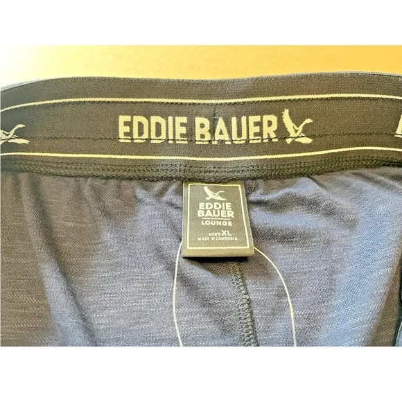 Eddie Bauer Athletic Blue Shorts with Relaxed Fit - Picture 3 of 8